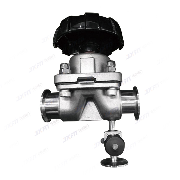 手动快装隔膜阀带取样阀-G81F-10P-R