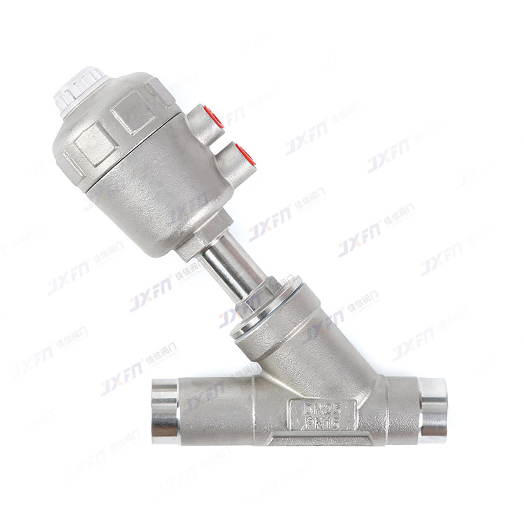 JZFBH-全不锈钢气动角座阀(B型气缸)