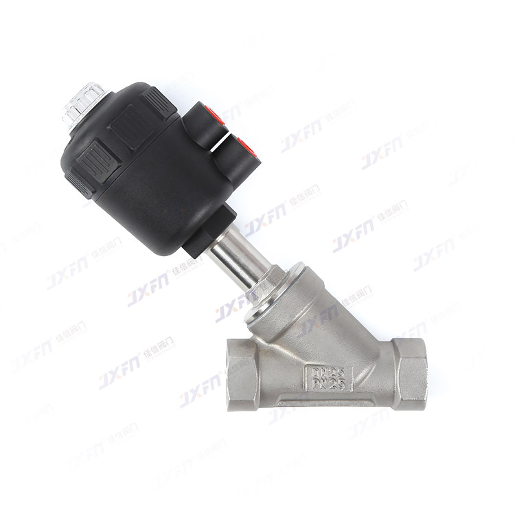 JZFAS-塑料头气动角座阀(A型气缸)