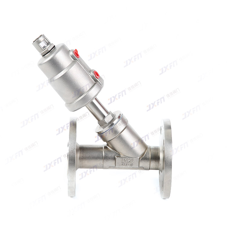 JZFCF-全不锈钢气动角座阀(C型气缸)