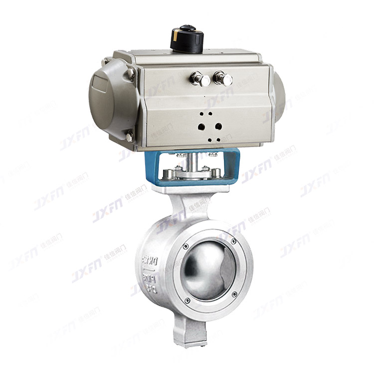 VQ71H-16P/R 气动V型切断球阀