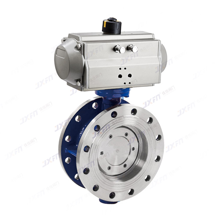 D643H-16C 气动硬密封法兰蝶阀