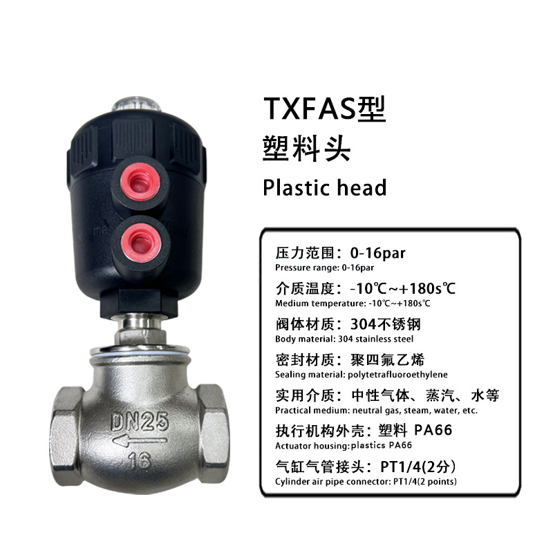 TXFAS-气动T型截止阀