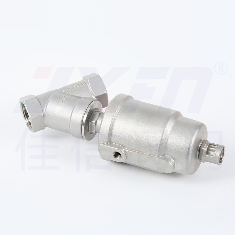 JZFCS-全不锈钢气动角座阀(C型气缸)